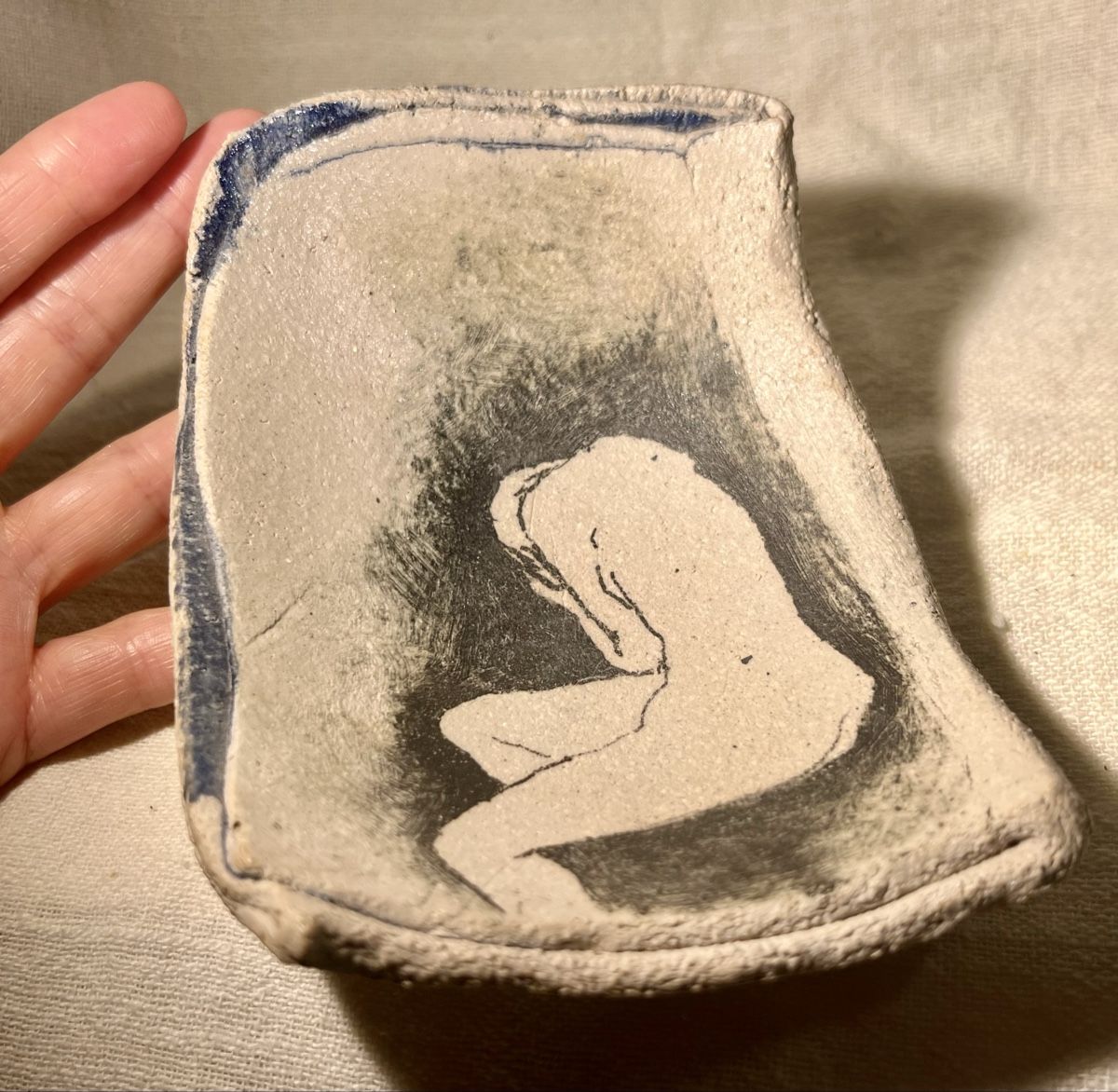 Piatti di portata: Vide-Poche Grès Design Artistique pièce Unique – Nuovo (secondo la descrizione) da Genève venduto da DELIRBEADS 2
