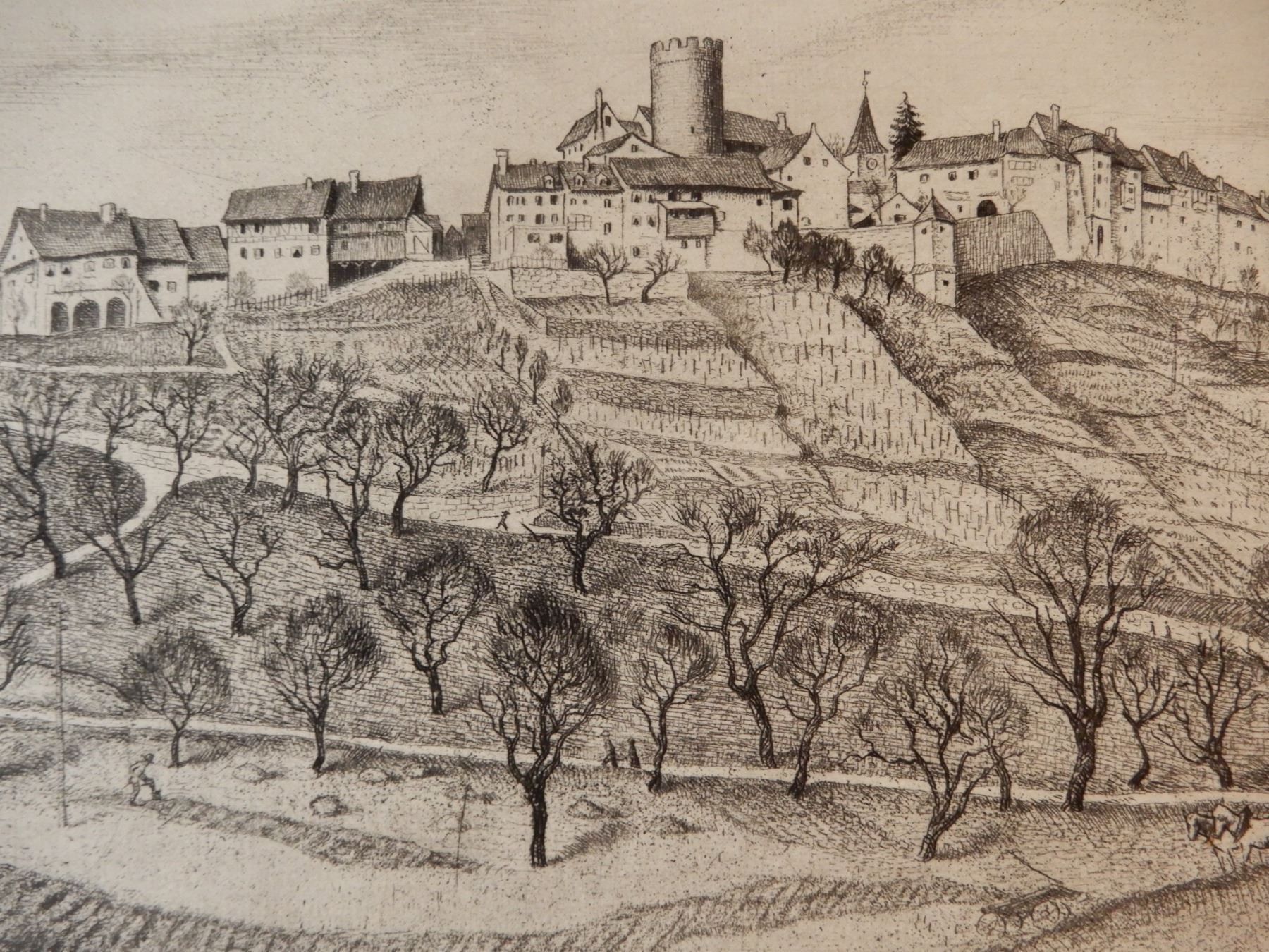 Dipinti: Gregor RABINOVITCH 1884-1958 Schaffhause – Usato da Emmenbrücke venduto da Kunstankaufverkauf9 1