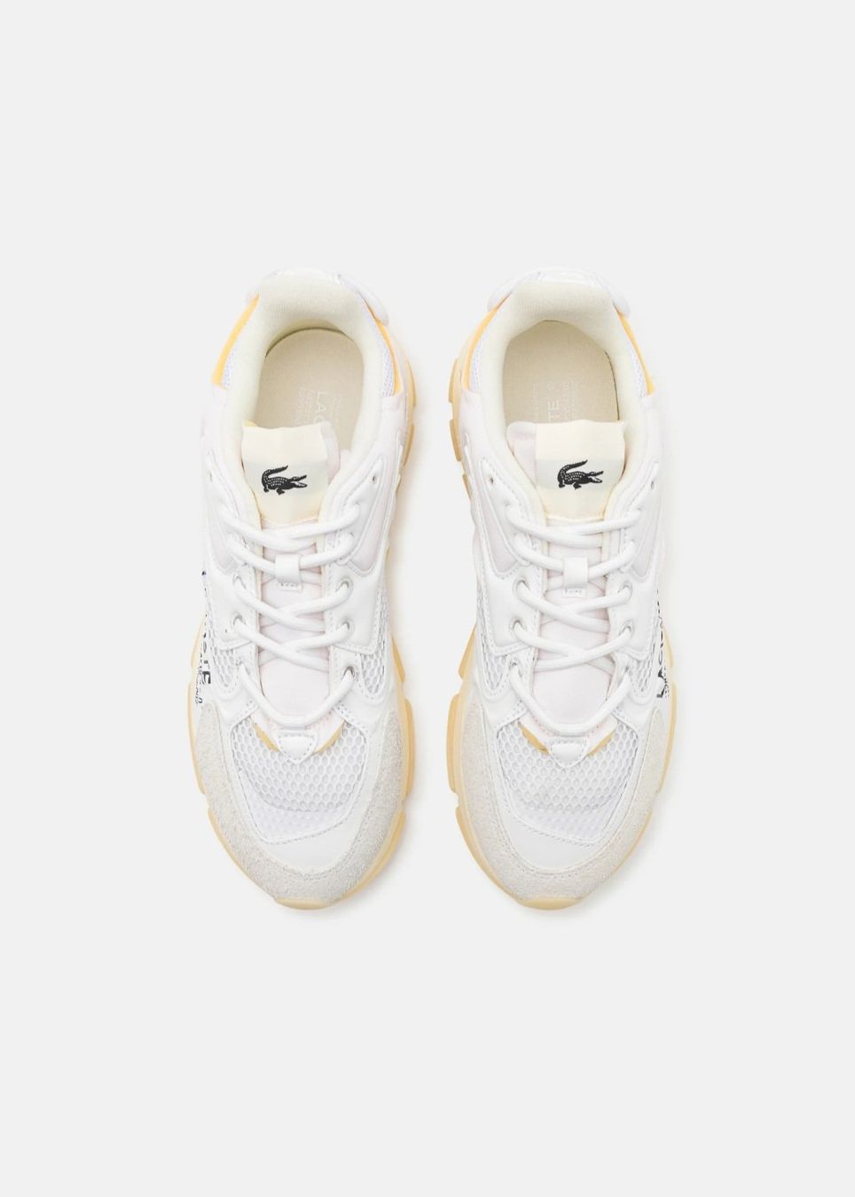 Lacoste Scarpe da uomo: NEU/ Lacoste - Neo / sneaker low - weiss/hellgelb – Nuovo e nell'imballaggio originale da Seewen SZ venduto da Ragga_rica 4