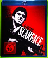 SCARFACE - AL PACINO / BLU-RAY-DISC / KNÜPPELHARTER THRILLER