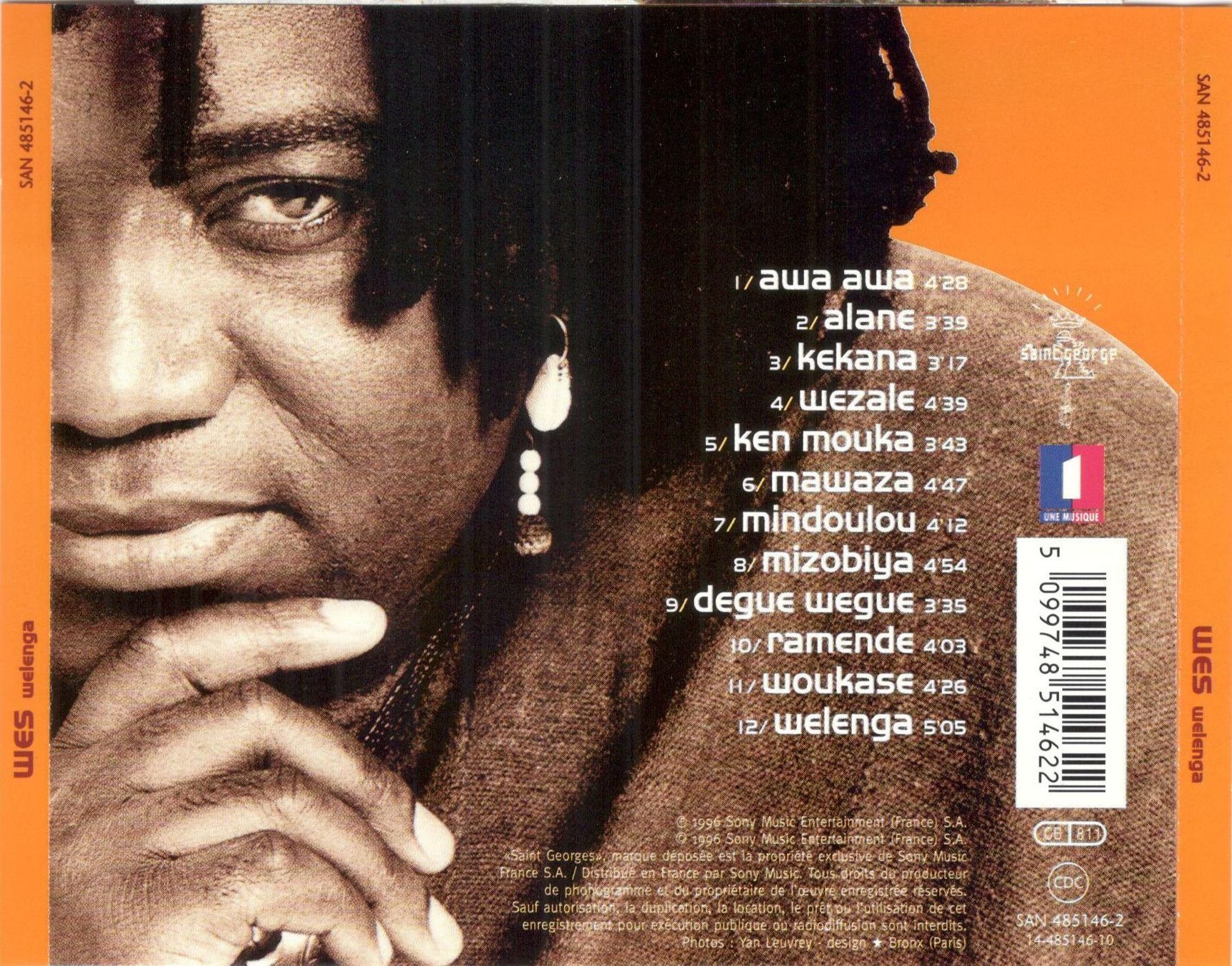CD: Wes CD Welenga (Universal Consciousness) – Usato da St. Margarethen TG venduto da ursk10 1