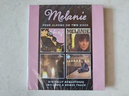 Melanie  -  4 Alben auf 2 CD's Set / Fabrikneu