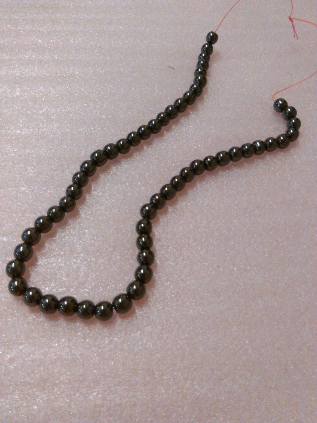Catenine: echt hämetit strand kette,grau farbe – Nuovo (secondo la descrizione) da Basel venduto da bijoutrie_4 3