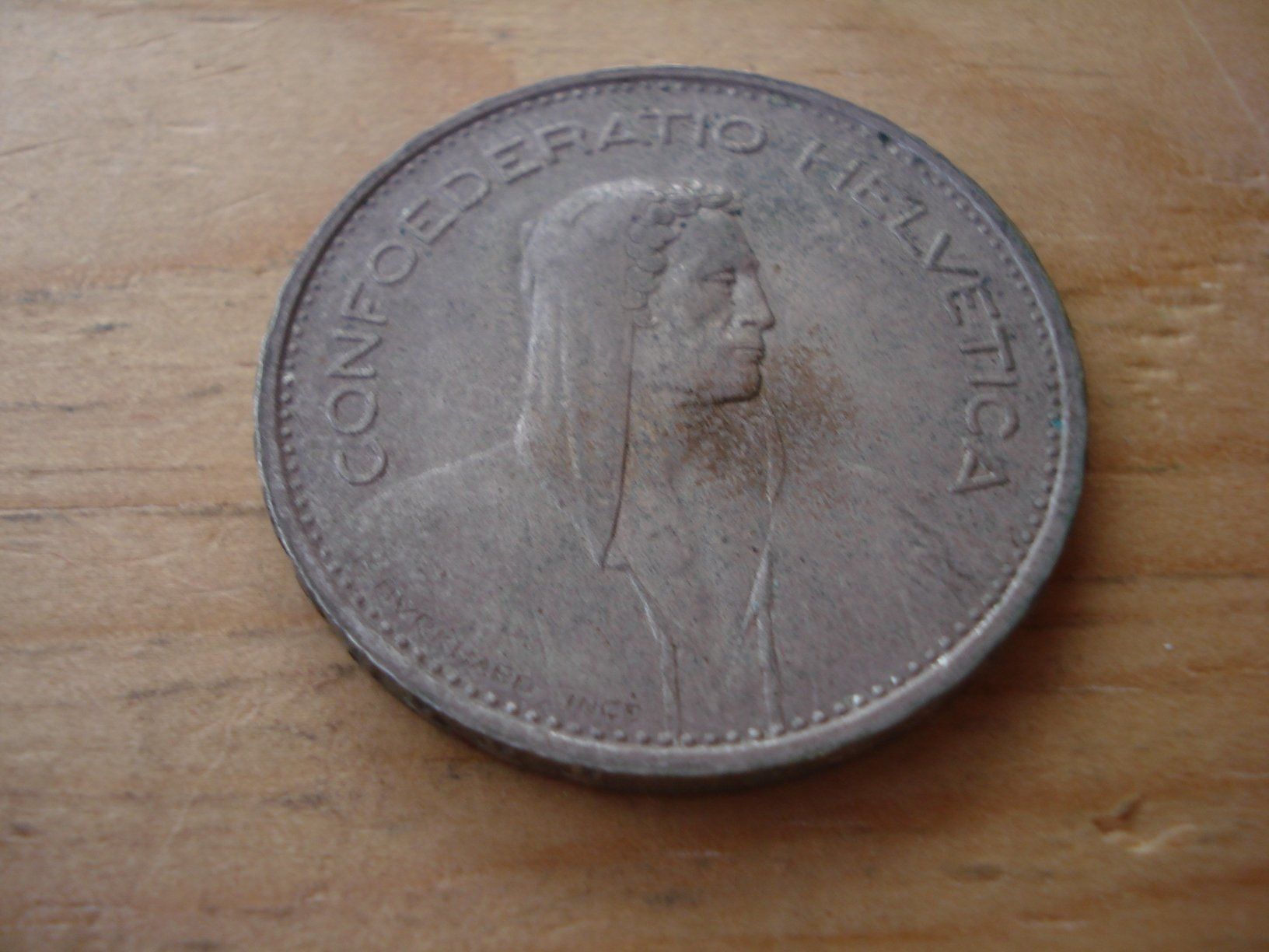 Tutti le monete: (D2) 5 Franken 1933 – Usato da Erlach venduto da Net-Coins 1