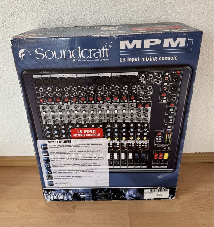 Mischpult Soundcraft MPMi 18-Kanal | Kaufen auf Ricardo