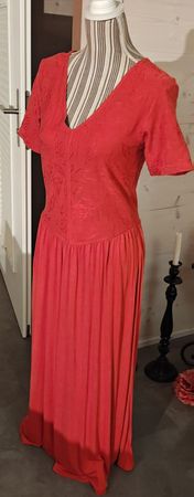 Helline Damen Kleid rot 