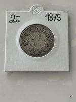 2 Franken 1875  sehr Rar