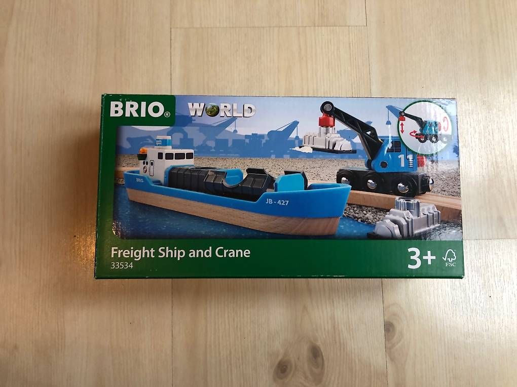 Jouets: Brio Frachtschiff  – D'occasion à Zürich par Foj_rw8p