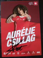 Aurelie Csillag - handsigniert SFV Karte  ⚽🇨🇭🇨🇭