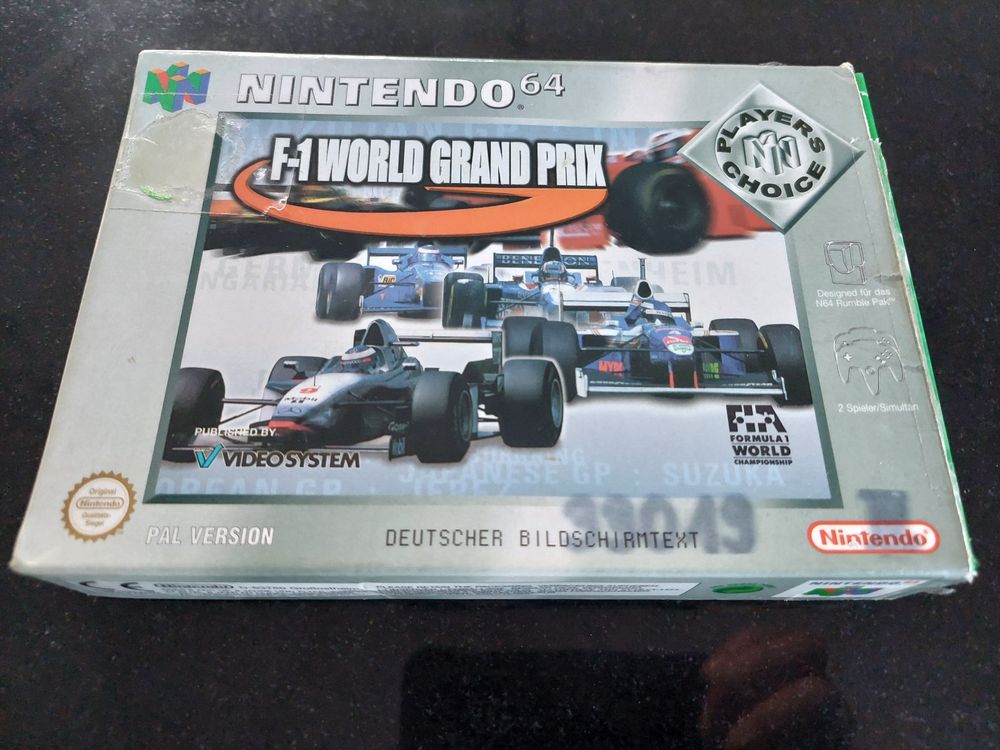 F1 WORLD GRAND PRIX (PAL) NINTENDO 64 Kaufen auf Ricardo