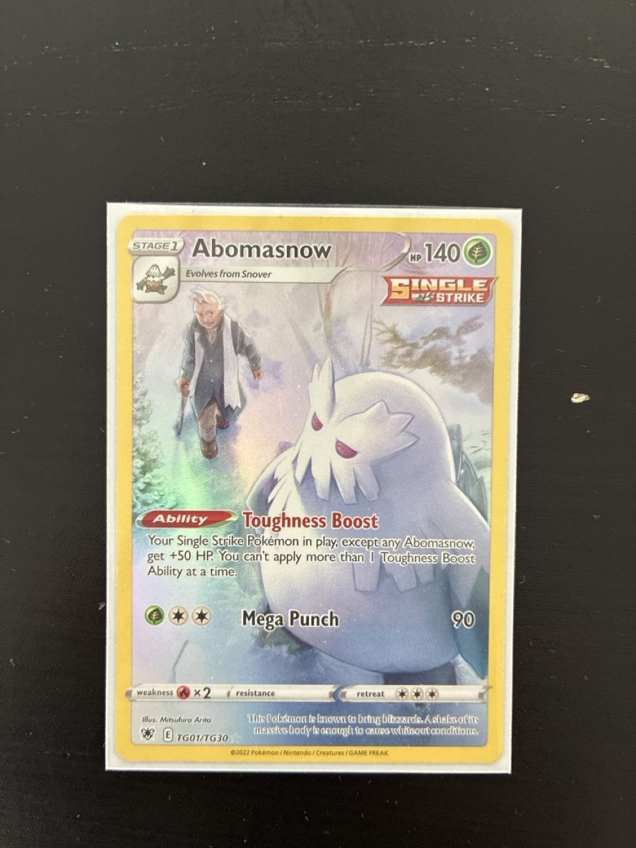 Pokémon Carte collezionabili: Pokemon Karte Abomasnow Sword and Shield – Nuovo (secondo la descrizione) da Schlieren venduto da mutschellen8