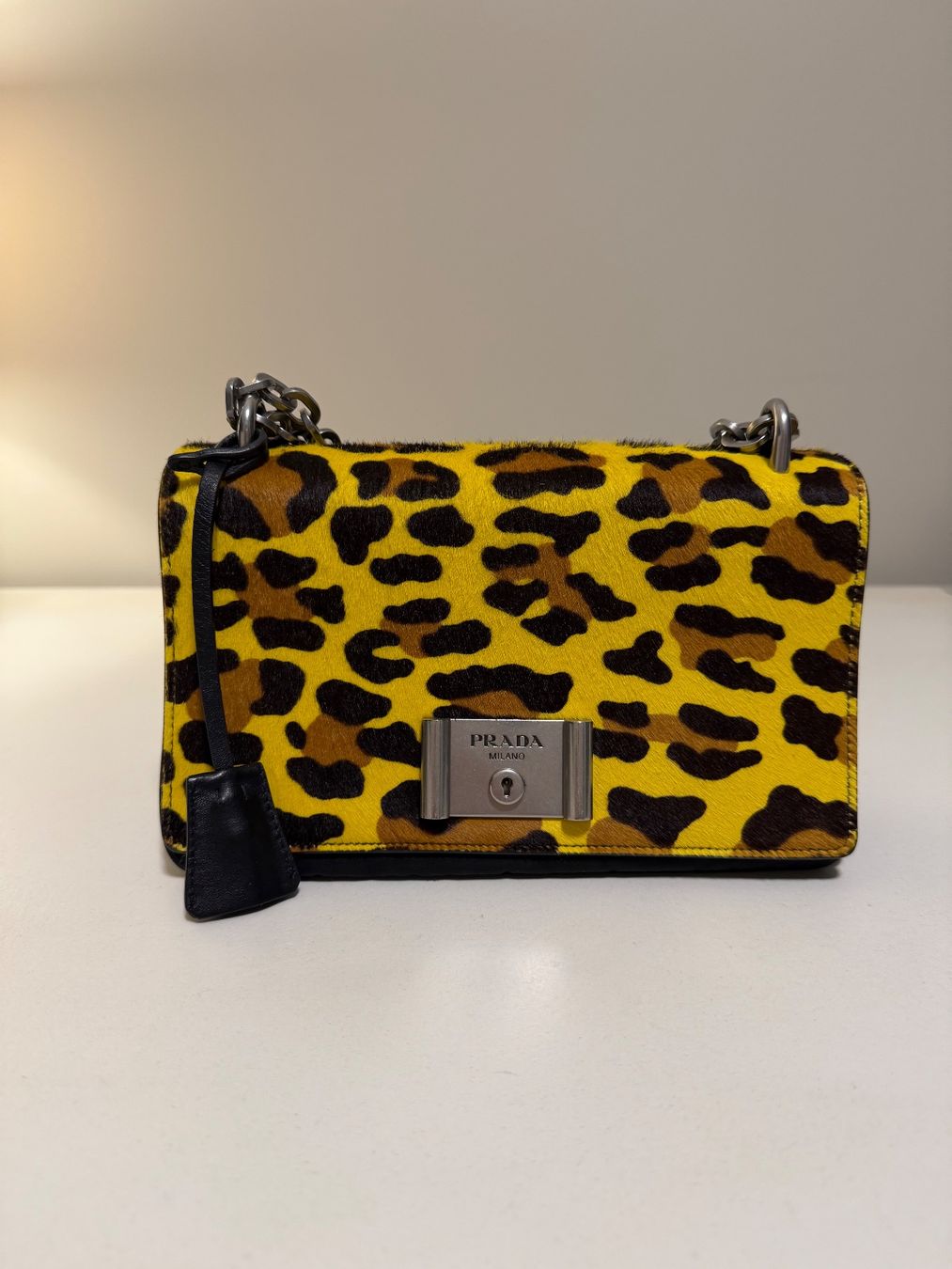 Prada Borse da donna: Prada Cavallino Leopard Print Bag – Usato da Birr venduto da WalkyriaM