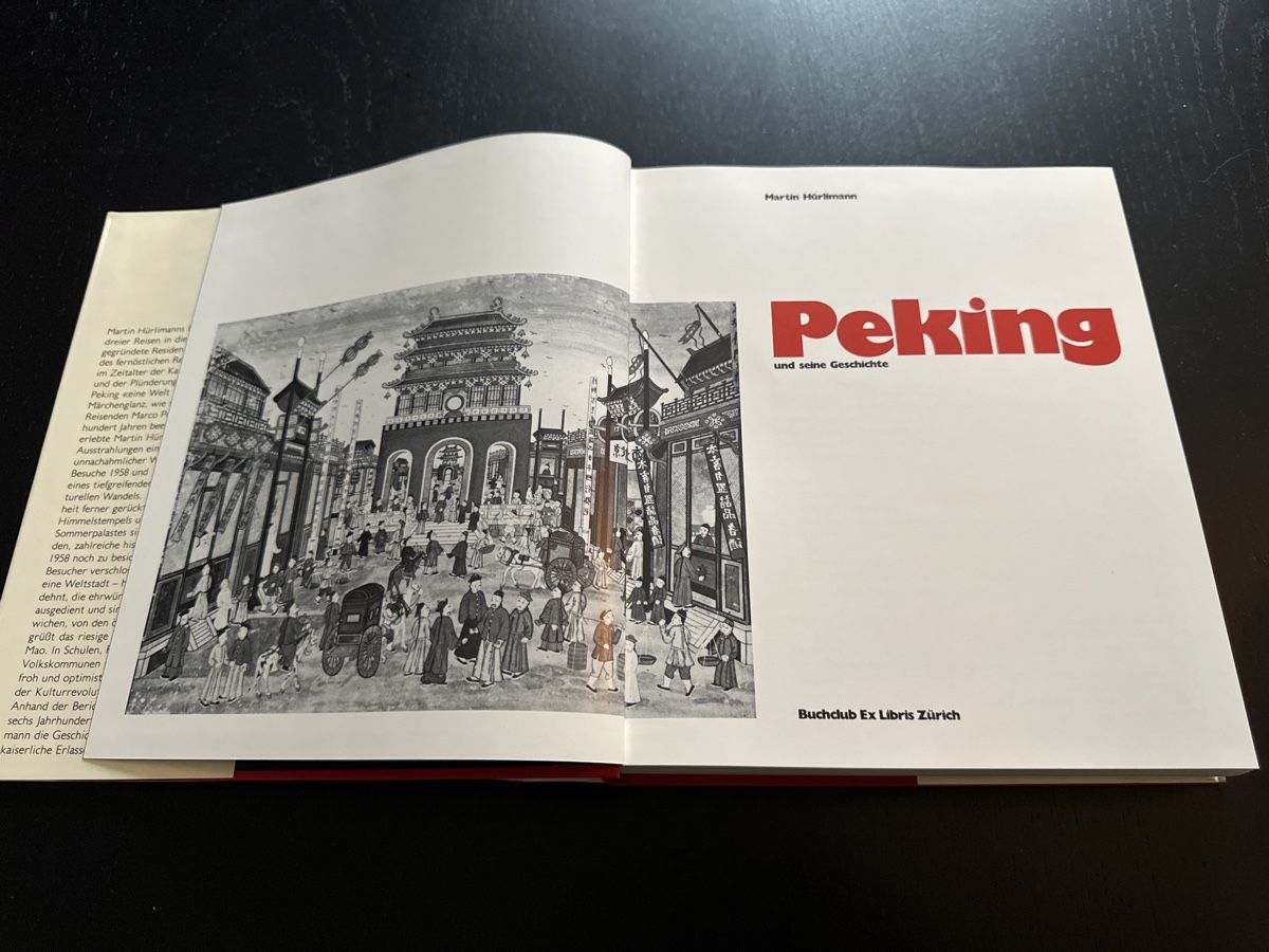 Libri: "PEKING und seine Geschichte – Usato da Erstfeld venduto da Mario_boe0 1