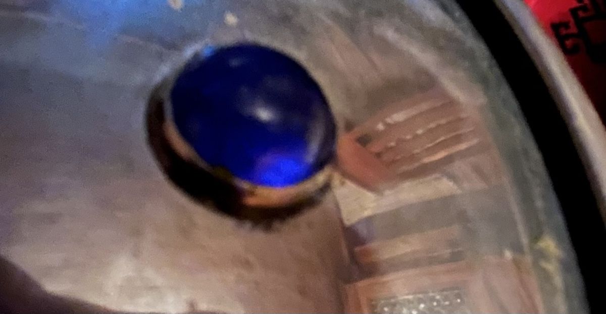 Coupes: Silberne Schale mit blauen Steinen – D'occasion à Urnäsch par schneewittli. 4