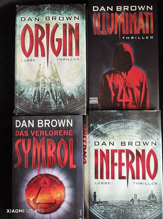 Libri: 4 Dan Brown Thriller – Usato da Neerach venduto da ber_l5lc