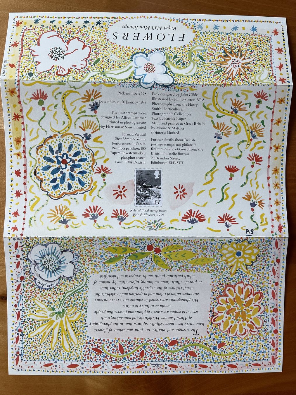 Tutti i francobolli: Briefmarken Royal Mail Mint Stamps, Flowers – Usato da Wiesendangen venduto da Frohberg 3