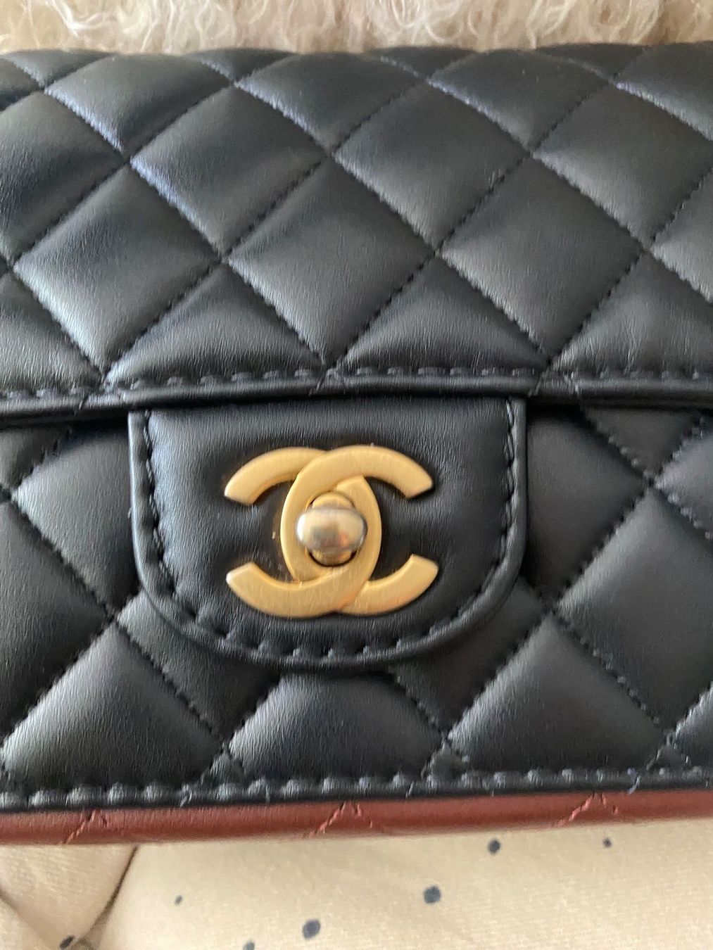 Chanel Borse da donna: Chanel Timeless Mini Rectangular Tasche Lammleder/ Original – Usato da Zürich venduto da NNK28 1