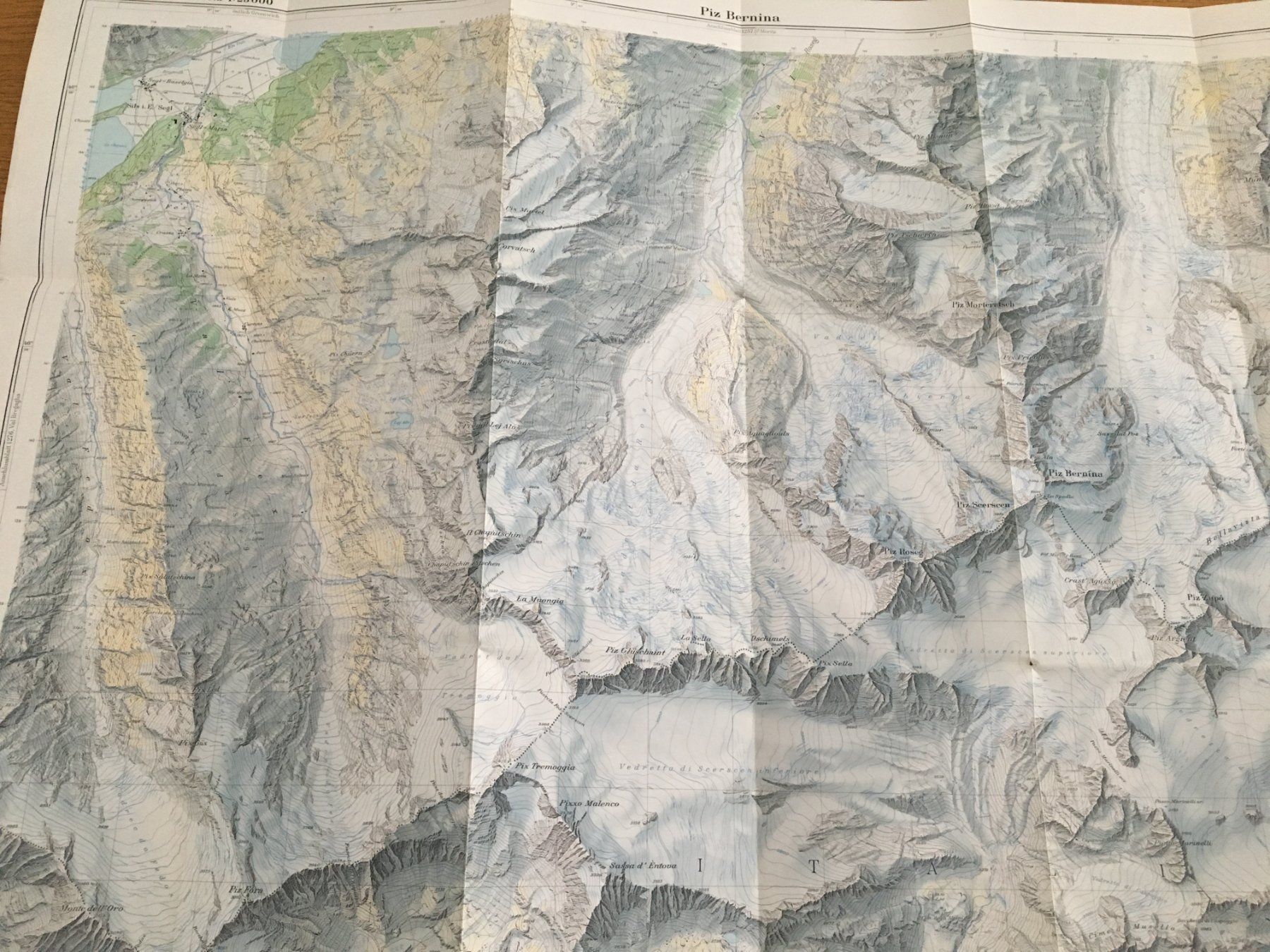 Cartine & Atlanti: Piz Bernina 1 : 25'000 – Usato da Richterswil venduto da solalex 2