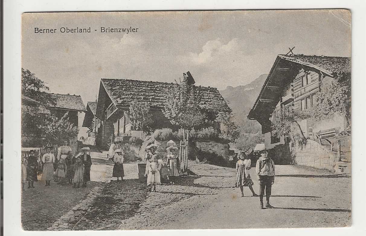 Cartoline postali: Brienzwiler, 1921 – Usato da Spiez venduto da Niesen20