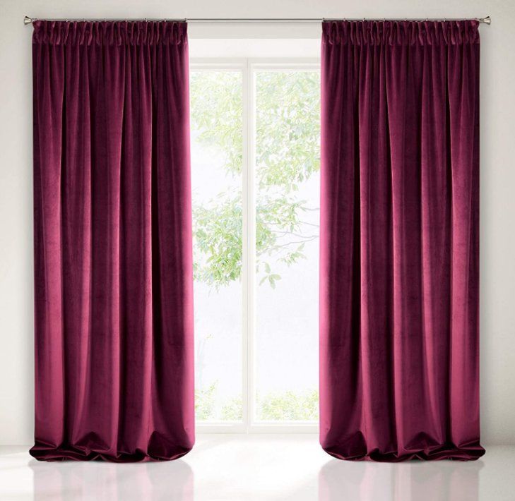 Tende: Vorhänge Samt Luxus 2er Set BxH 140x270cm – Nuovo e nell'imballaggio originale da Adlikon b.Regensdorf venduto da MK-VORHANGSERVICE