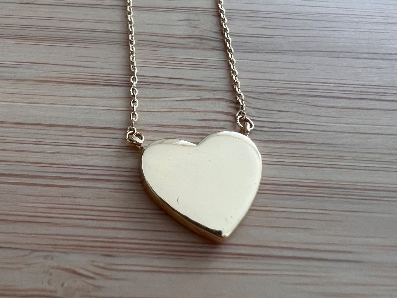 Catenine: Heart charm pendant necklace – Nuovo (secondo la descrizione) da Genève venduto da Ballpencase 3