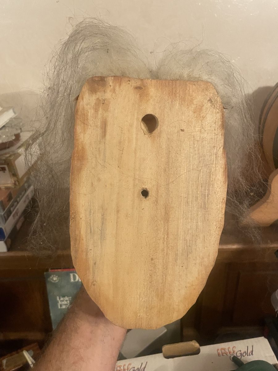 Skulpturen & Statuen: Krienser Holz Dekor Maske Kriens – Gebraucht aus Vallamand von Bricbracbroc82 3