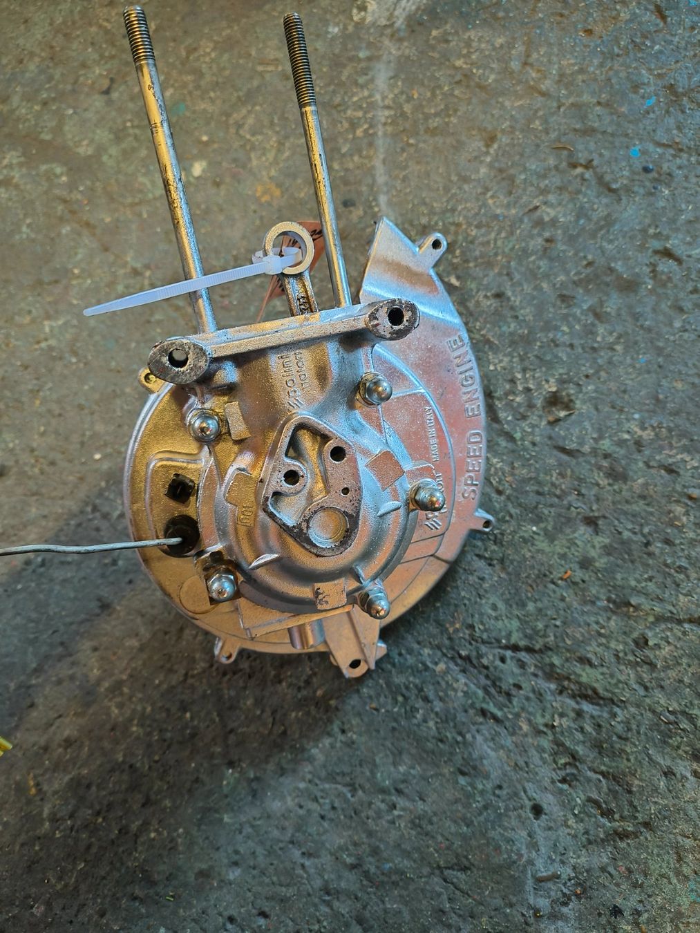 Piaggio Motori: Piaggio Pilini Motorhälfte. – Usato da Fulenbach venduto da Elektronik 1