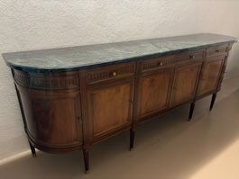 antikes Buffet Sideboard Theke mit Marmorplatte ULTIMO Preis