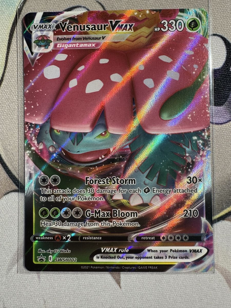 Pokémon Carte collezionabili: Venusaur Vmax – Nuovo (secondo la descrizione) da Therwil venduto da Jann_Crotti