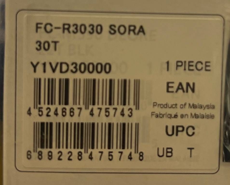 Pezzi di ricambio: Kettenblatt Shimano Sora 30T – Usato da Zürich venduto da Pedalkraftwerk 1