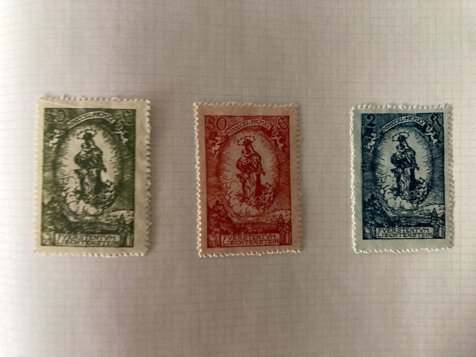 Tutti i francobolli: Ältere Briefmarke aus Lichtenstein Postfrisch – Usato da Zürich venduto da Chaeffeler 5