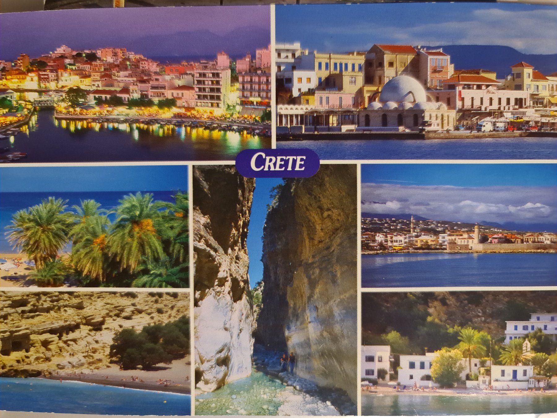 Cartoline postali: Ansichtskarte Kreta Griechenland – Usato da Dintikon venduto da Vexi