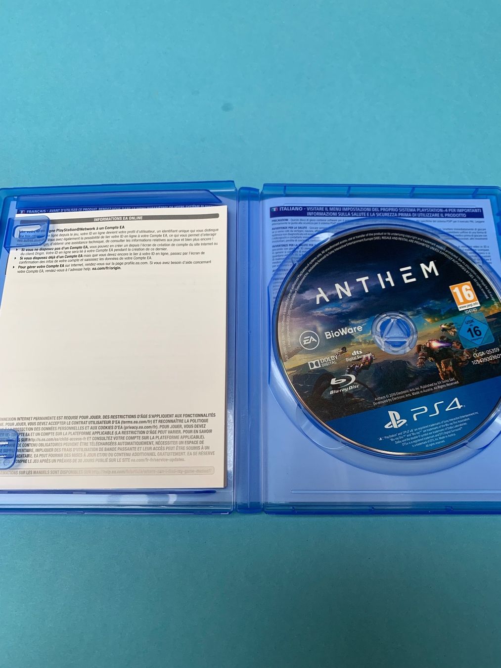 Sony Giochi: PS4 / Anthem – Usato da Kölliken venduto da sergesellsretro 2