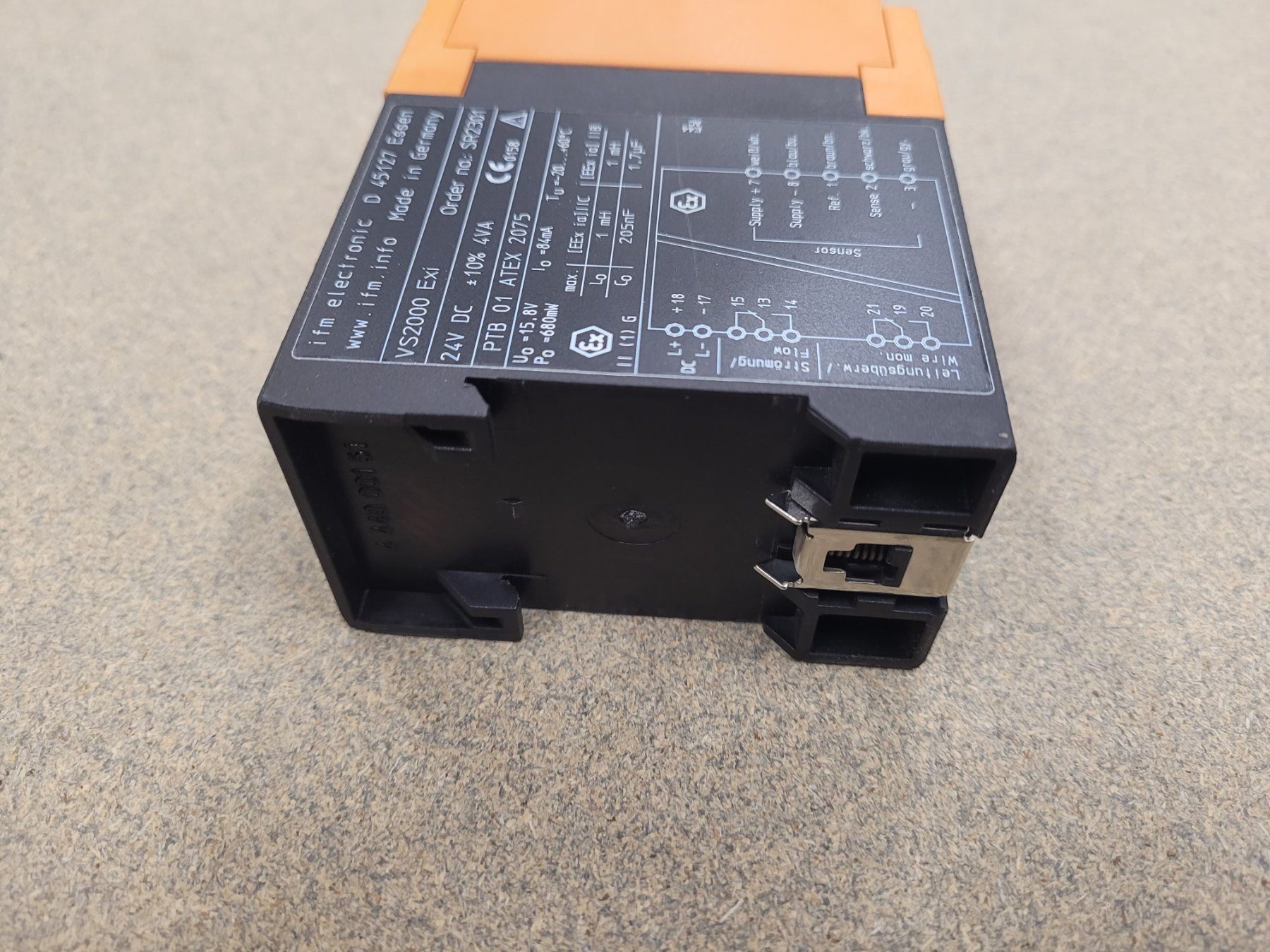 Componenti elettronici: IFM VS 2000 Exi SR 2301 Strömungswächter – Usato da Vitznau venduto da Vitznau84 3
