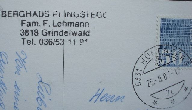 Ansichtskarten: GRINDELWALD Männlichen – Gebraucht aus Jona von philajona 1