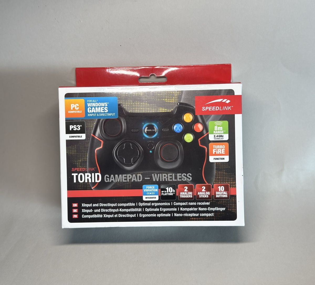 Manettes: Speedlink TORID Gamepad Wireless (PC / PS3) mit OVP – D'occasion à Rümlang par vla_9g7d