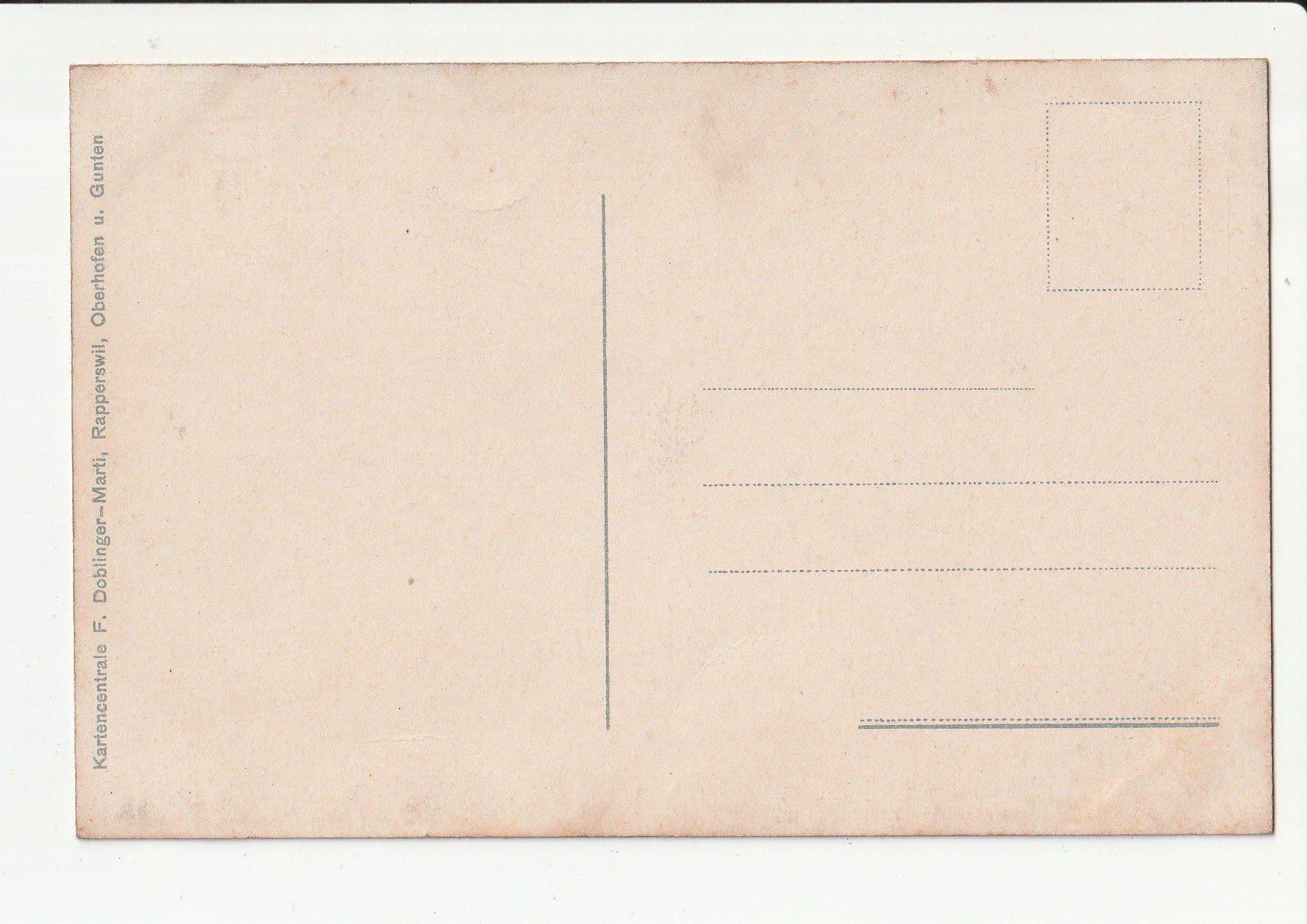 Cartoline postali: Rapperswil SG Hirschpark mit Schloss – Usato da Rheineck venduto da rhynegg 1