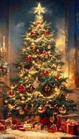 Diamond Painting Weihnachtsbauem 50x100 cm