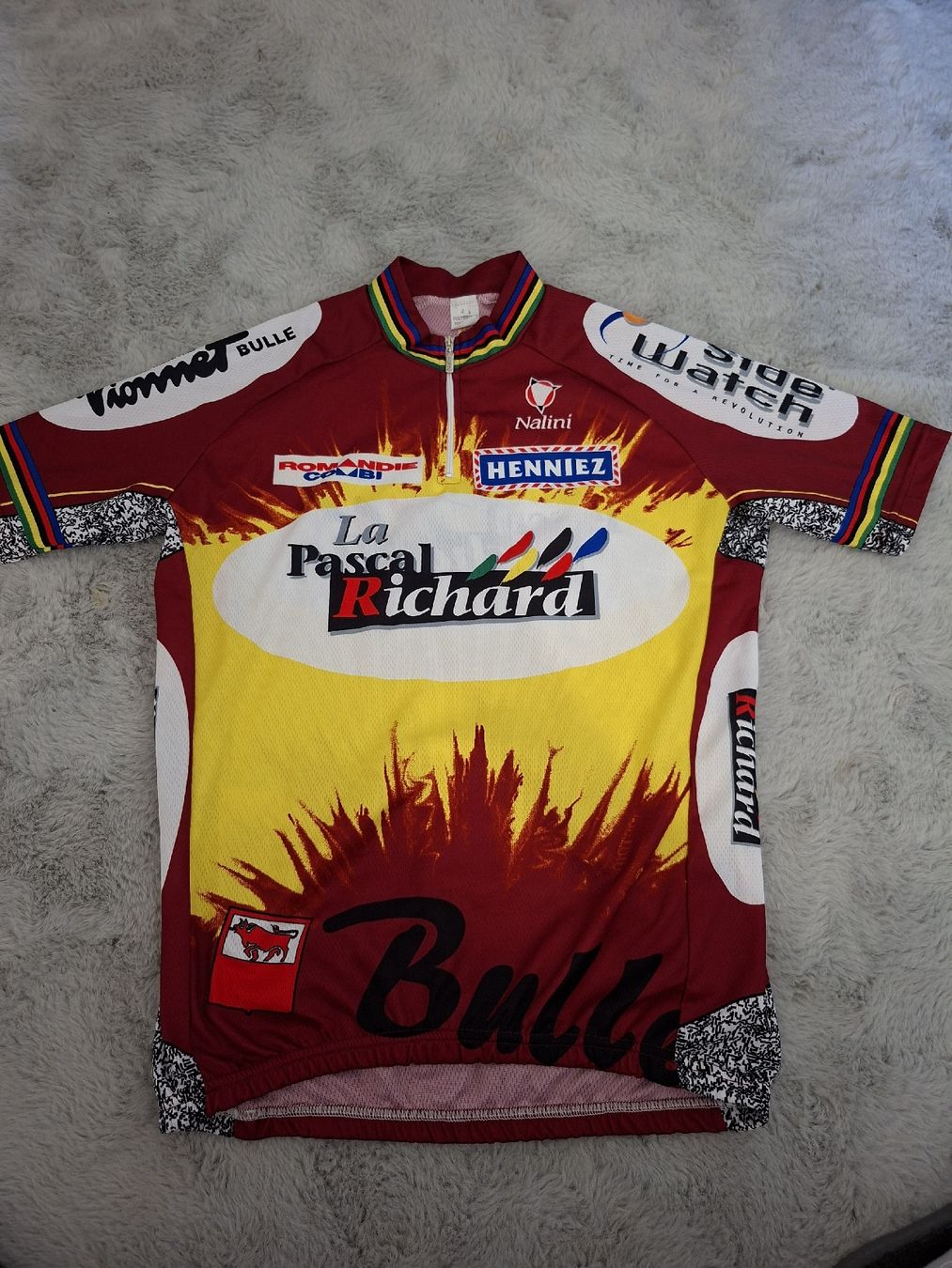 Maillots de corps & Pantalons: Maillot cyclisme Nalini La Pascal Richard taille 4 – D'occasion à Renens VD par ser_j2fn 2