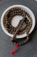 Schöne Tibet Gebetskette aus Shiva Perlen Mala
