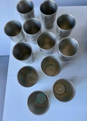 Bicchieri: Verres en étain – Usato da Péry venduto da Christelle.S 1
