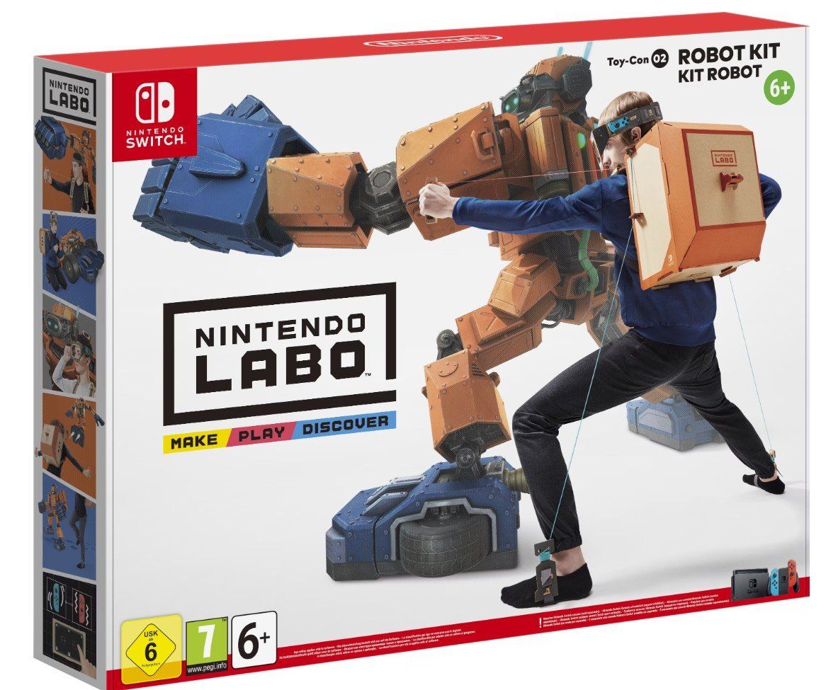 Nintendo Spiele: Nintendo Labo Robot Set Toy-Con 02 NEU – Neu und originalverpackt aus Goldau von agestuffer