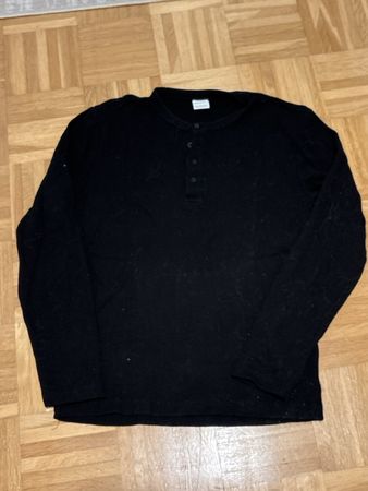 Longsleeve von Bershka schwarz