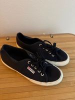 Superga Turnschuhe schwarz Grösse 39 gebraucht