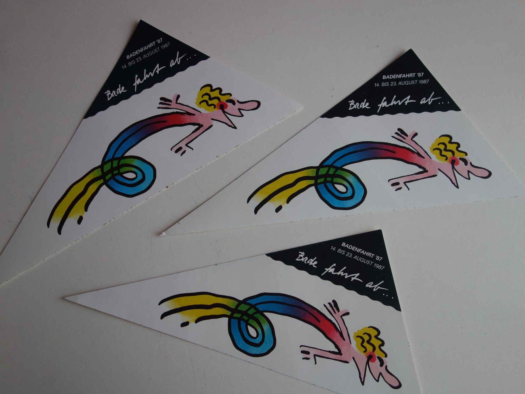 Sticker: Badenfahrt 1987 Abziehkleber – Nuovo (secondo la descrizione) da Wohlen AG venduto da -Farbenspiel- 1