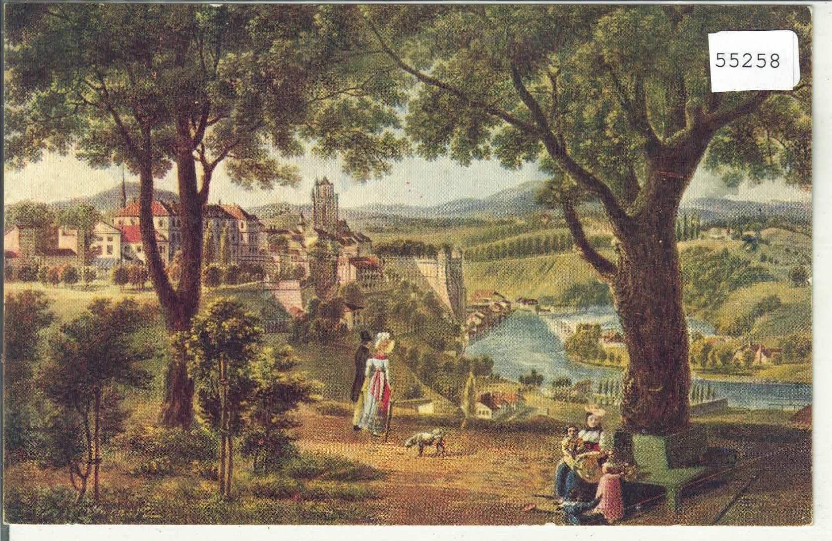Cartoline postali: Pro Juventute - Gabriel Lory - Ansicht von Bern – Usato da Ettingen venduto da Kartenplanet