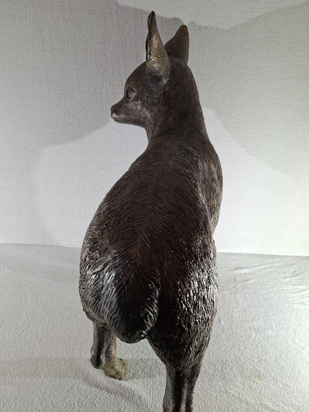 Sculture & Statue: Bronze Rehkitz 10 Kilo – Usato da Grindelwald venduto da carro5 4