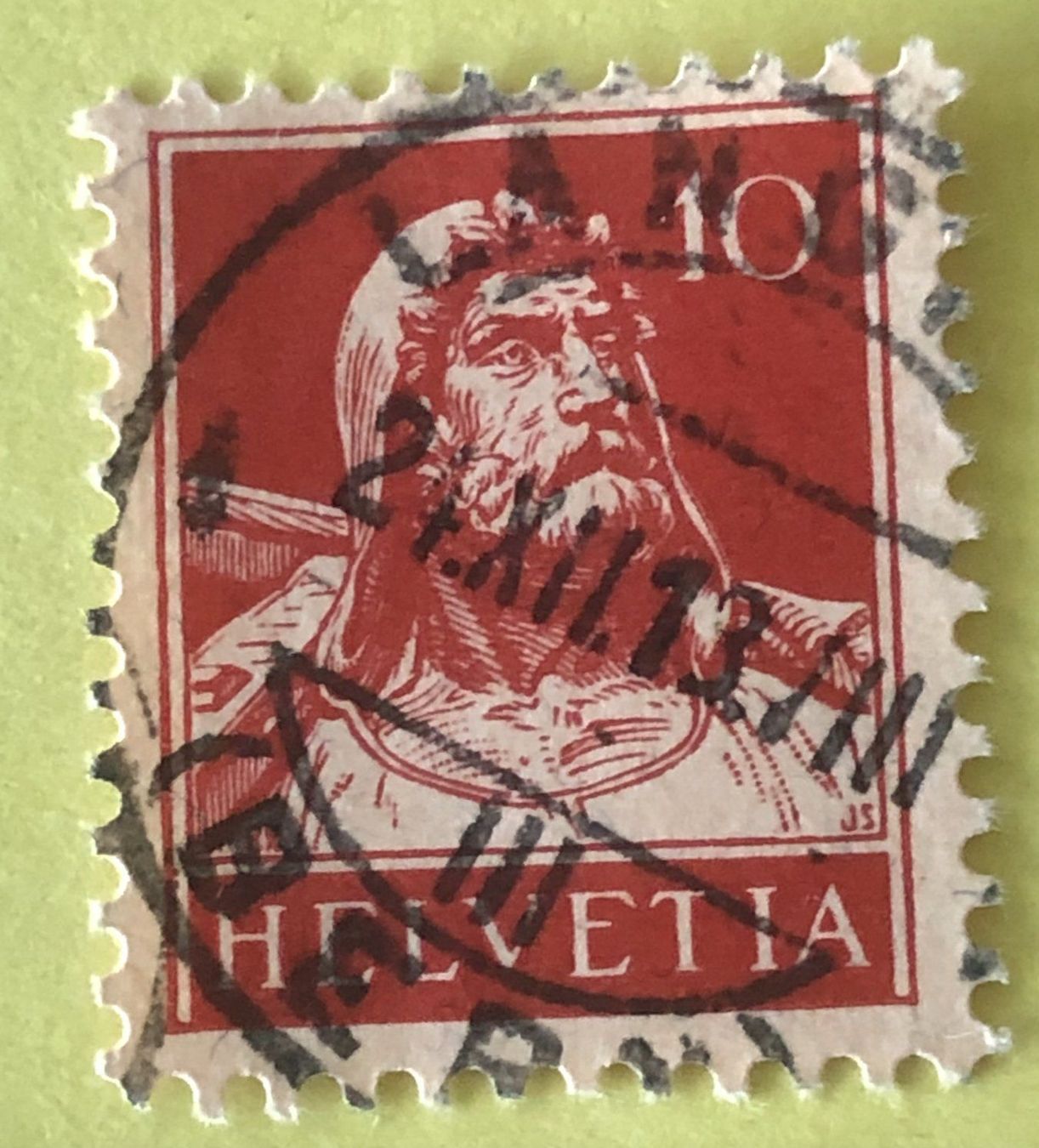 Alle Briefmarken: Nr.126 mit VollStempel – Gebraucht aus Aarau von Billa007