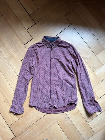 SCOTCH & SODA - Hemd bordeaux gemustert M
