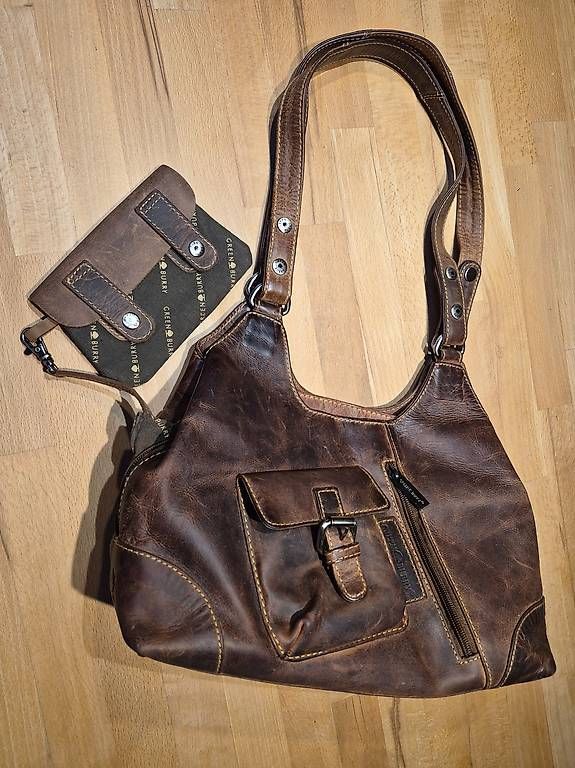 Borse da donna: Greenberry Ledertasche – Usato da Appenzell venduto da mfi_w59s